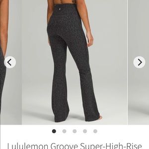 Lululemon Groove Pant SHR Flare Nulu-
